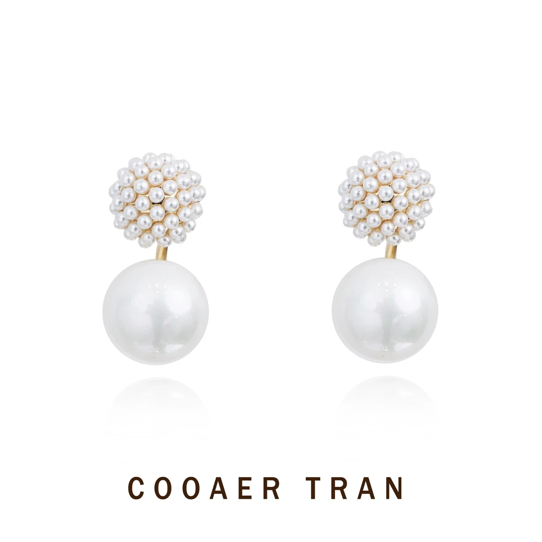 COOAER TRAN 铜合金耳饰 品牌设计款小众高级感爆款耳饰个性耳环