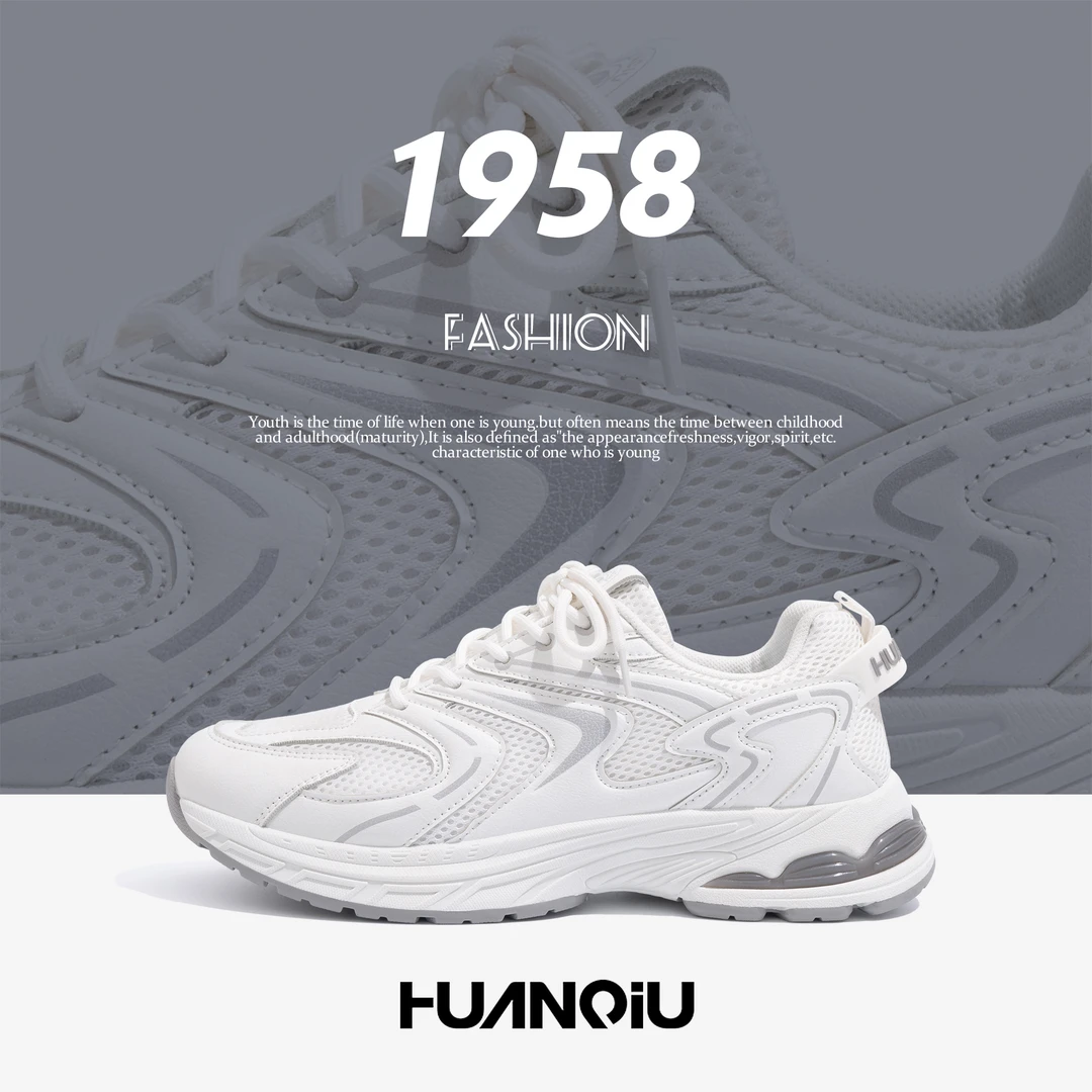 环球爆款网面老爹鞋男鞋2025新款透气网眼透气潮鞋秋季休闲运动鞋