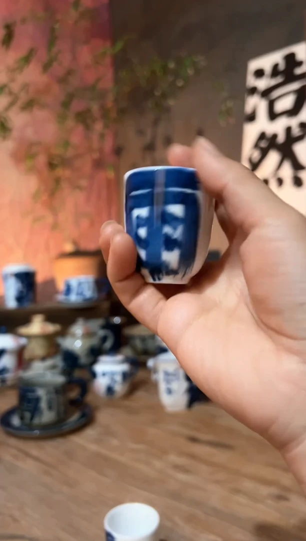 【闪购商品】观云听雨原创手绘茶具