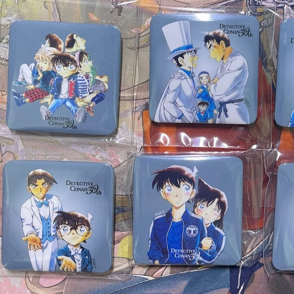 （H卡牌）名侦探柯南韩国30周年方吧唧 默认代拆