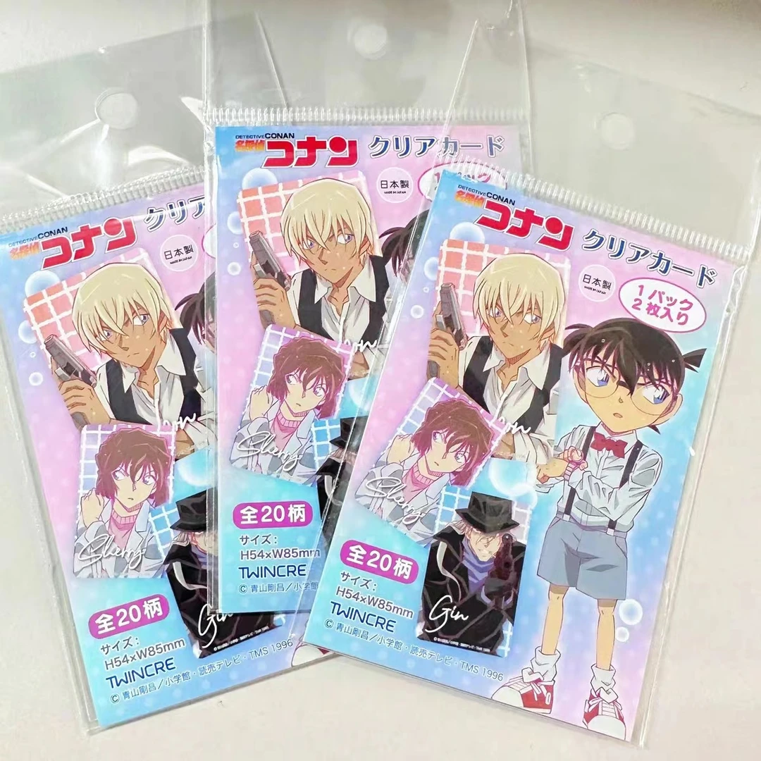 日本pvc柯南名侦探  摩登渐变透卡 默认代拆卡牌现货品牌动漫