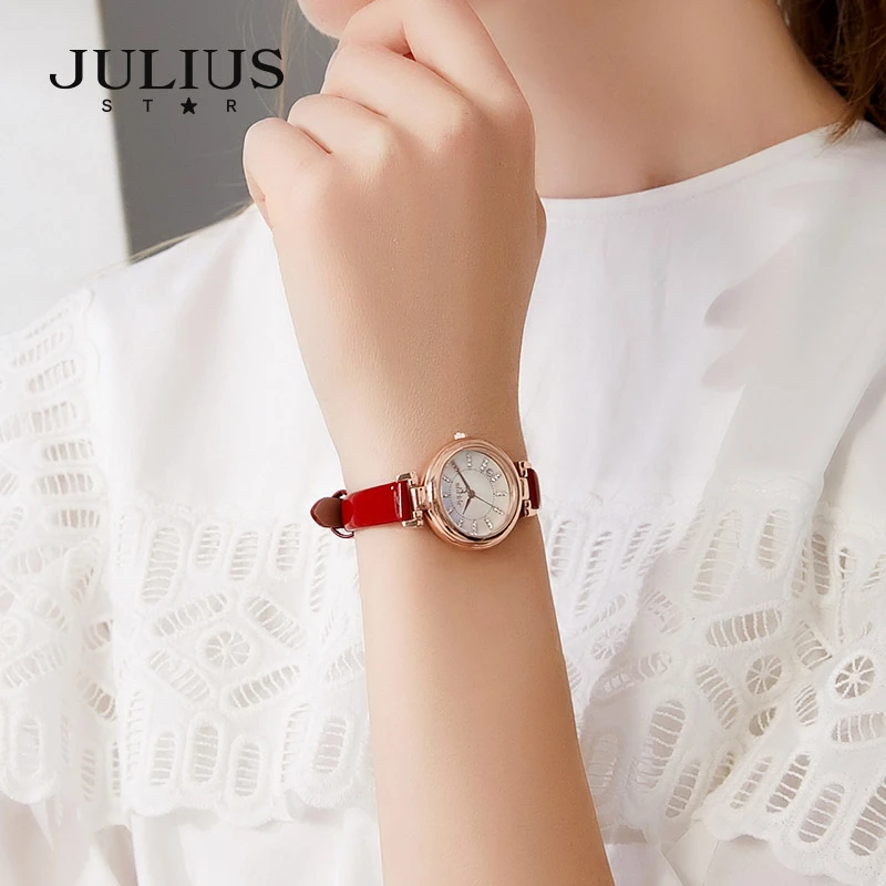 聚利时手表女日历女士手表女款气质百搭时尚腕表潮流2025新款女表