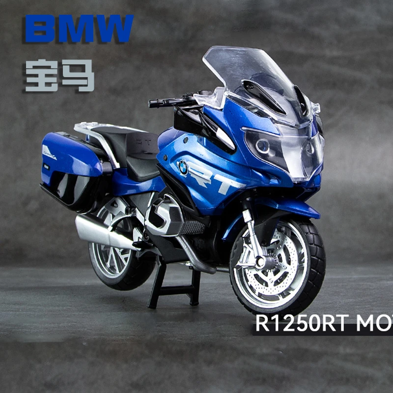 1:12宝马R1250RT摩托车仿真铁骑机车桌摆件合金男生生日礼物模型