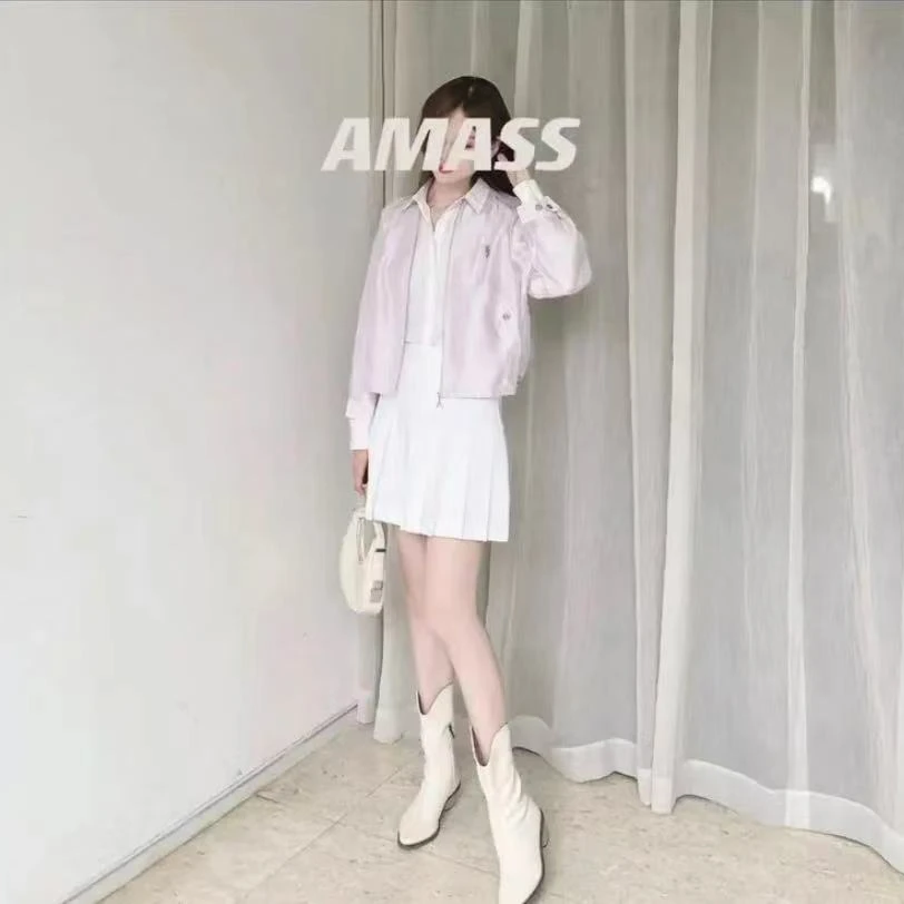 AMASS/阿玛施  时尚气质百搭透气宽松休闲女士防晒衣  5400797