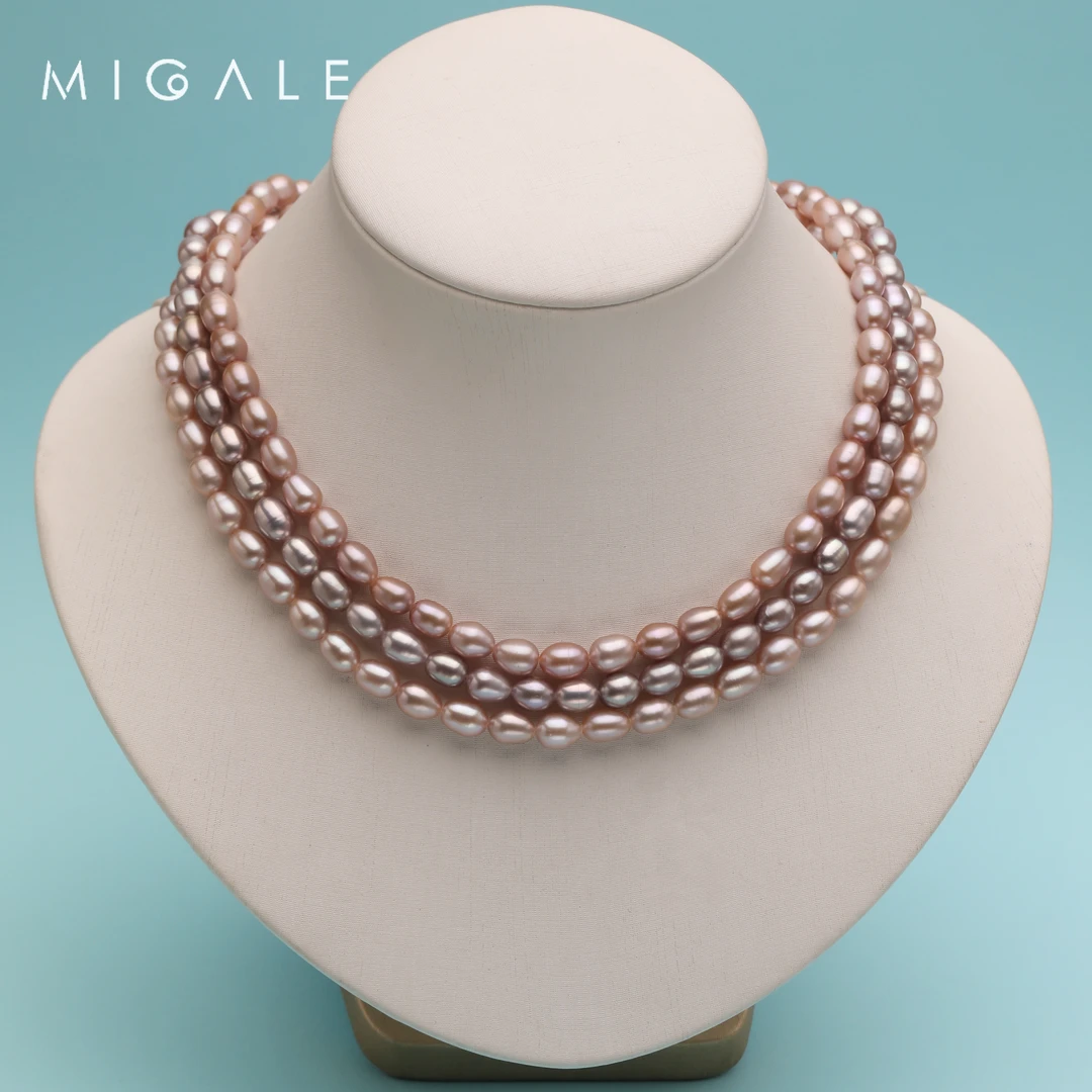 【板爷】推荐！香芋紫美人泪珍珠项链【多样性发货一件】 C1047