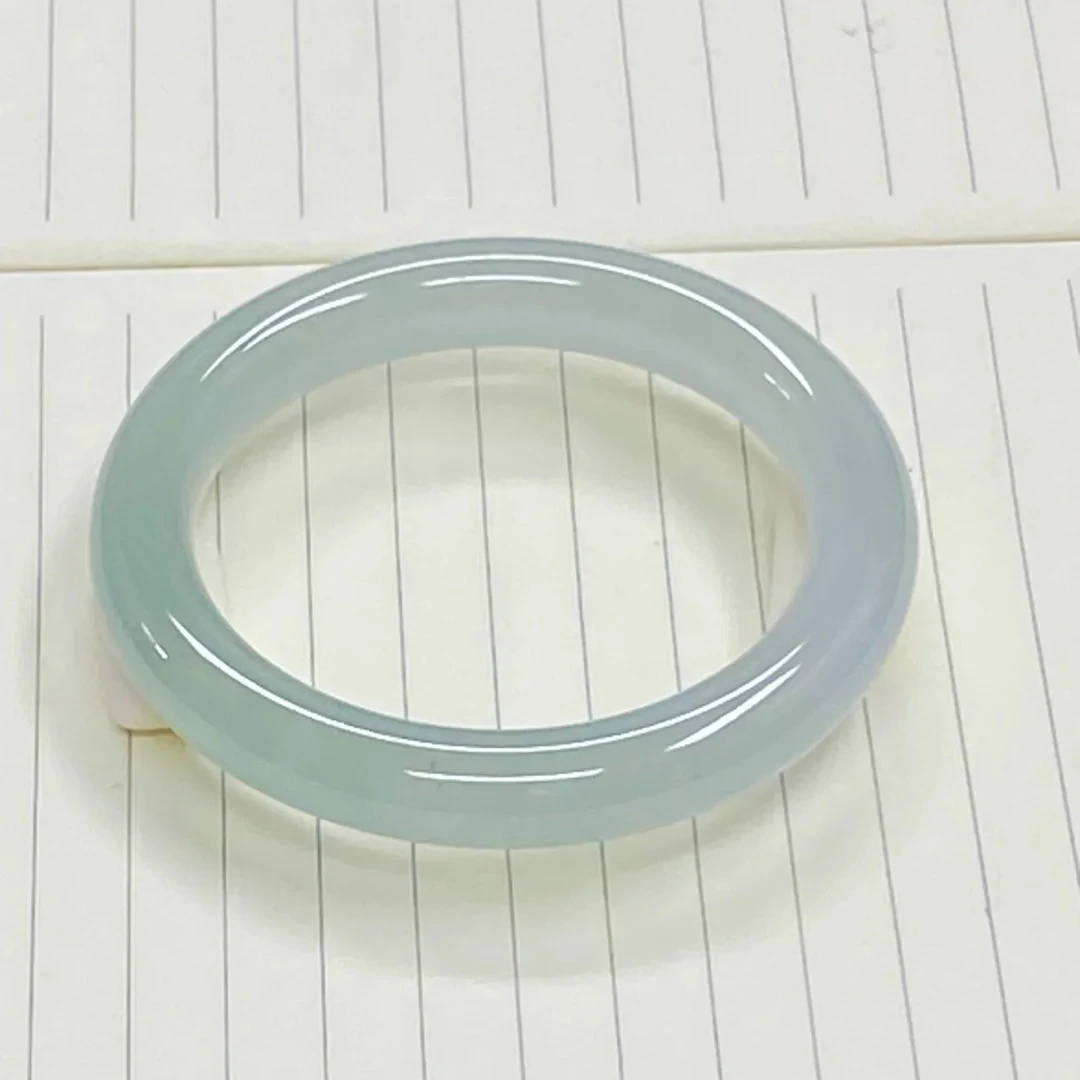 天然正品晴水玛瑙玉镯高品冰透玉髓湖水月光玛瑙女手镯多样性发一