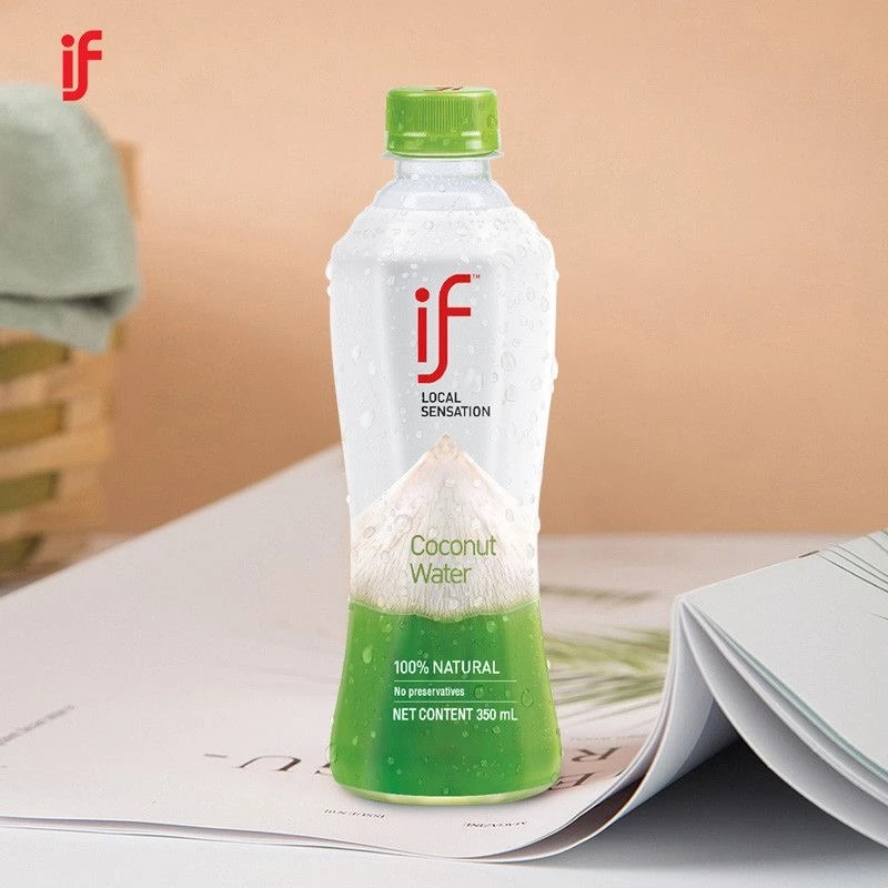 if/溢福 泰国进口if椰子水健身NFC果汁电解质能量健康椰青水350ml
