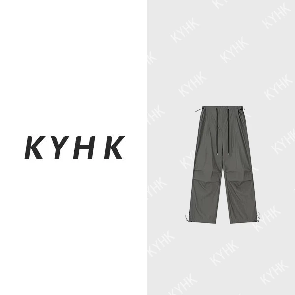 美式宽松直筒伞兵工装裤230877