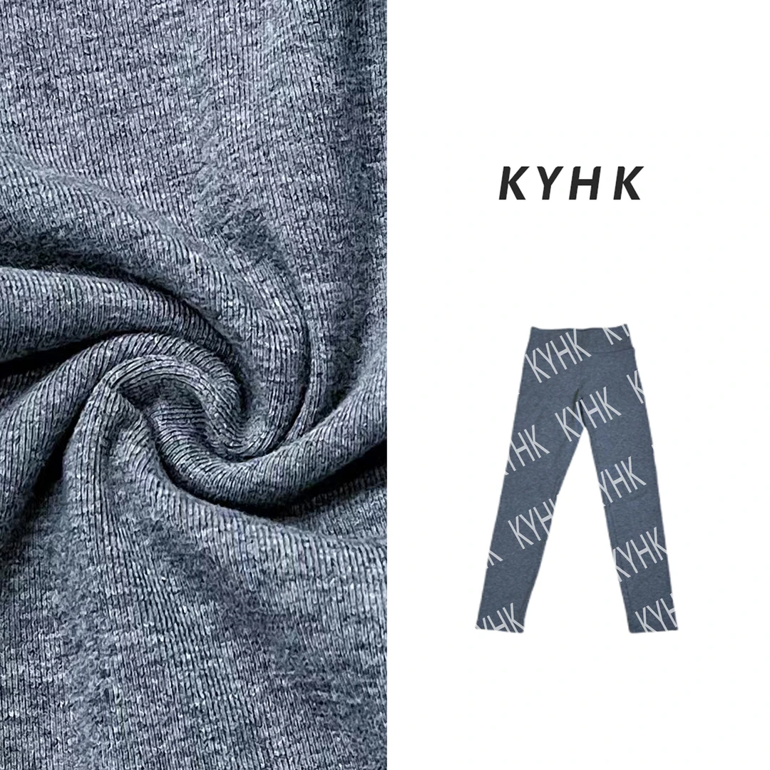 KYHK早秋五色舒适百搭时尚瑜伽加绒打底裤230878