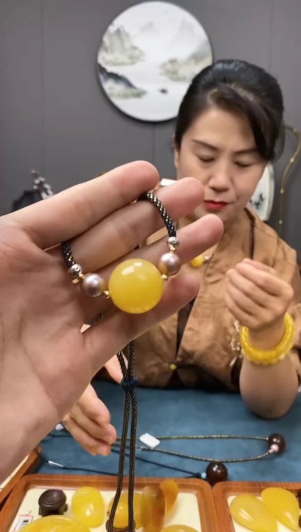 【闪购商品】琥珀颈饰未镶嵌21+锁骨链（多样式发其一）