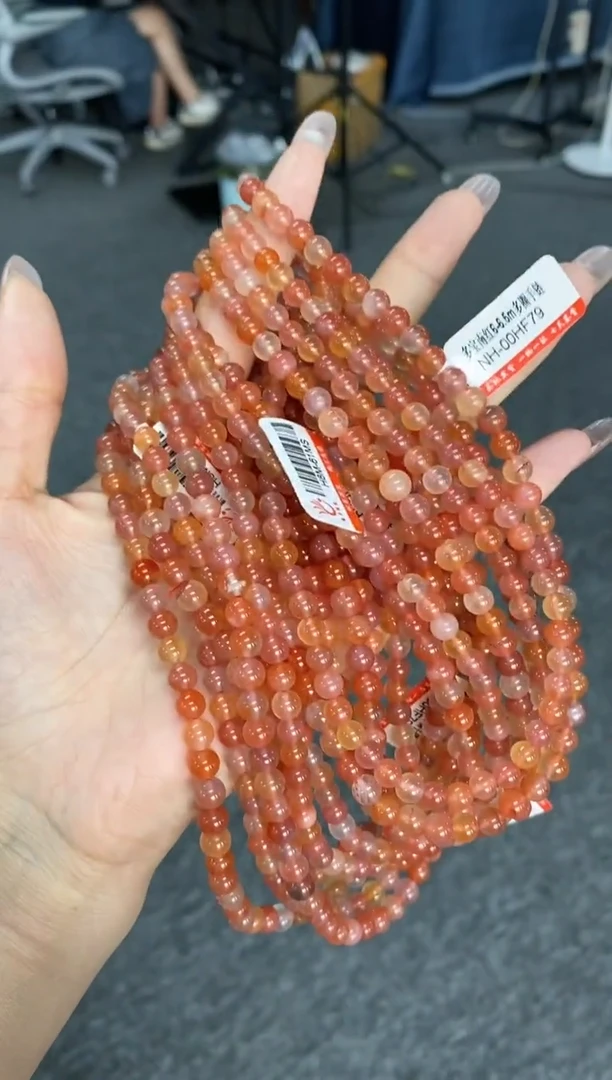 【闪购商品】南红玛瑙颈饰未镶嵌6小m+项链（多样式发其一）