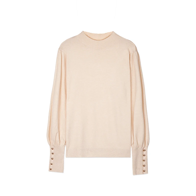 A 70006-KISS 毛衣女2024秋冬新款针织打底衫时尚百搭上衣ZS