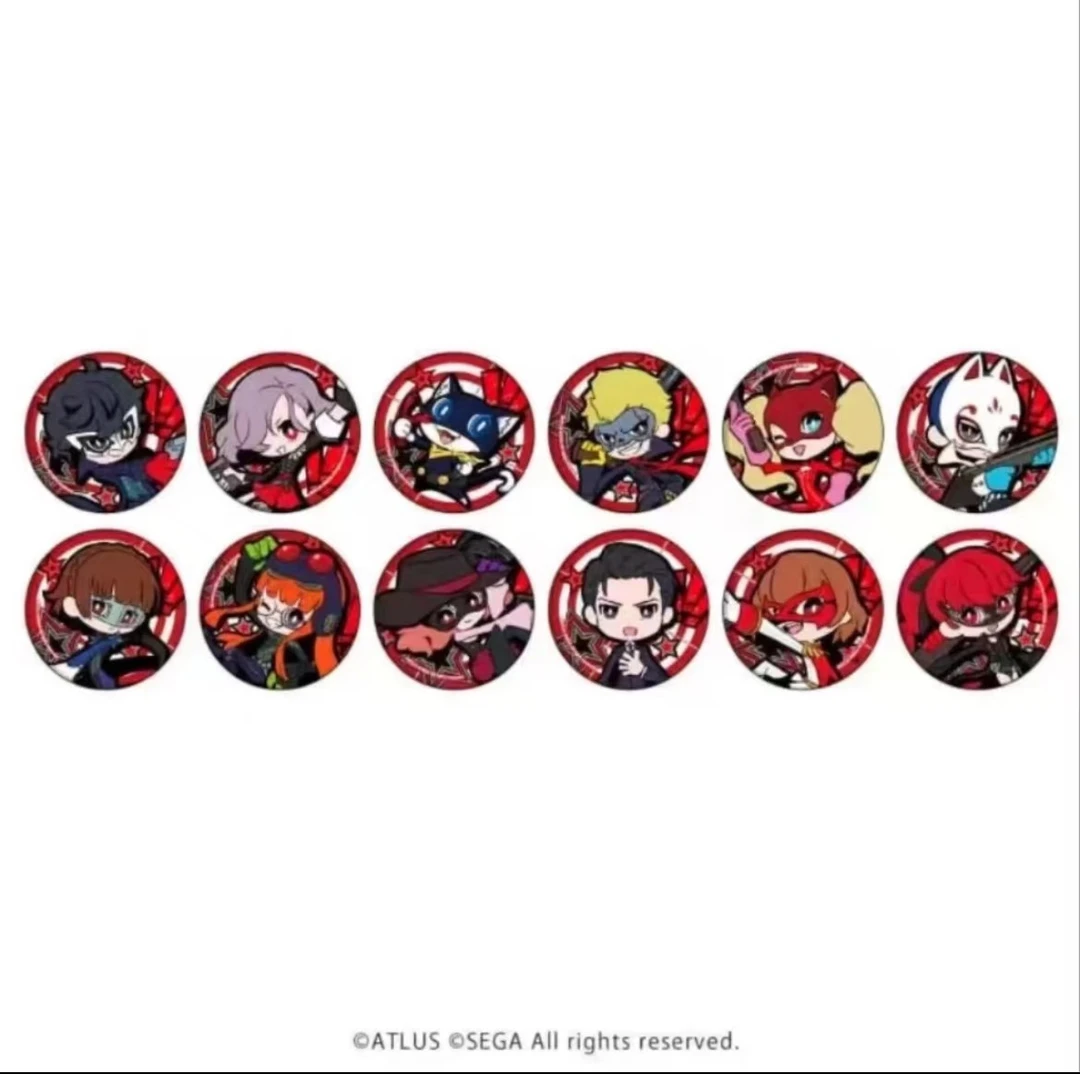 【女神异闻录】p5tQ版吧唧徽章（日谷正版 默认官瑕）