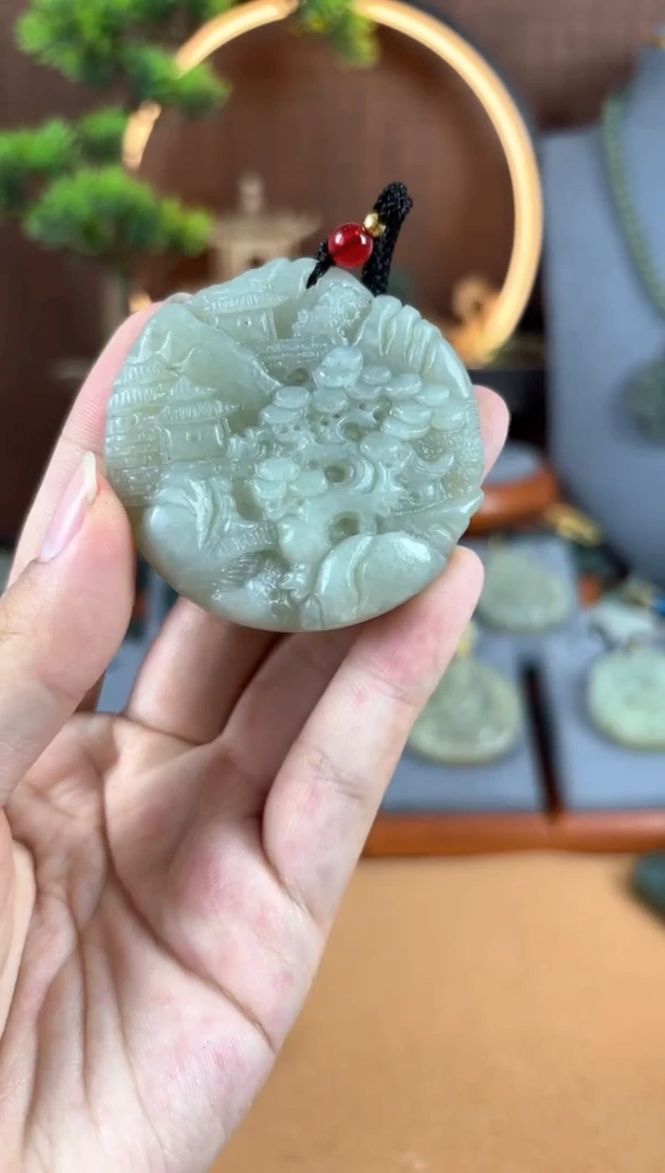 【闪购商品】和田玉（糖玉）颈饰未镶嵌1