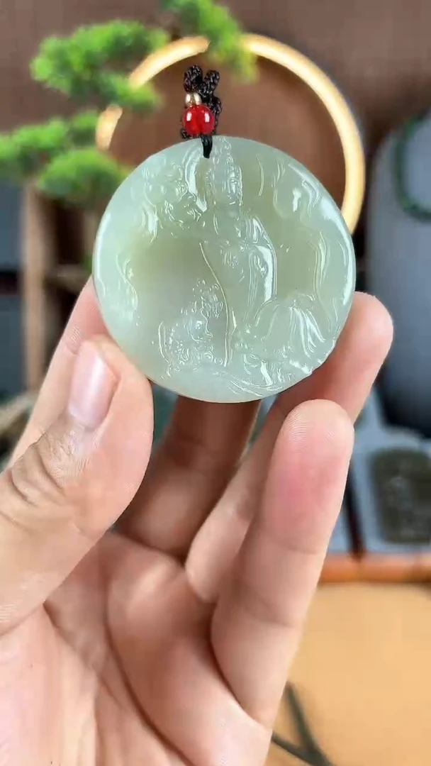 【闪购商品】和田玉（糖玉）颈饰未镶嵌1