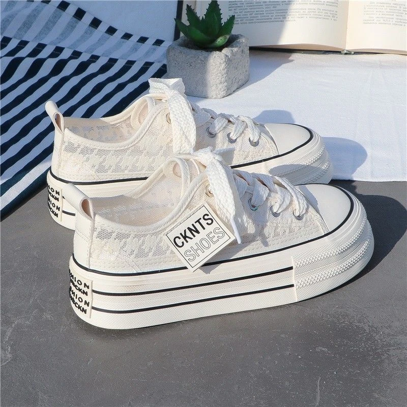 时尚爆款帆布乞丐鞋2024夏季新款鞋子百搭薄款板鞋踩屎感厚底女鞋