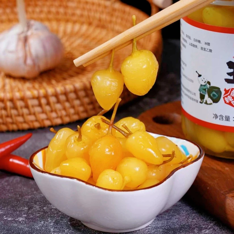 广西五彩泡椒农家传统腌制酱香酸辣灯笼七彩椒即食酱菜开胃下饭菜