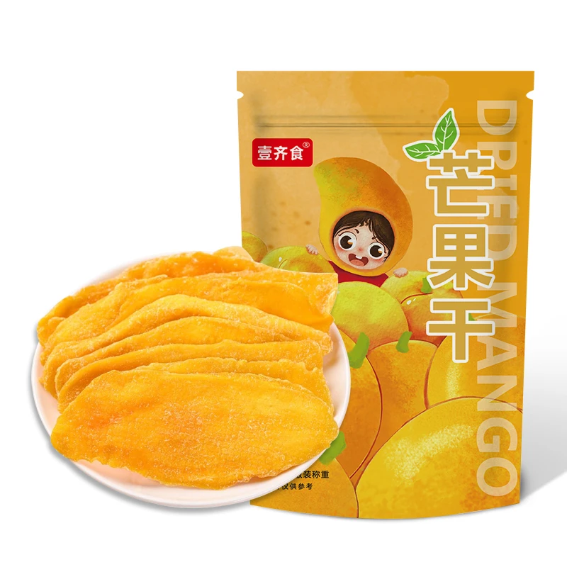 芒果干【250g*1袋】厚切芒果干大片水果干网红蜜饯芒果干休闲零食