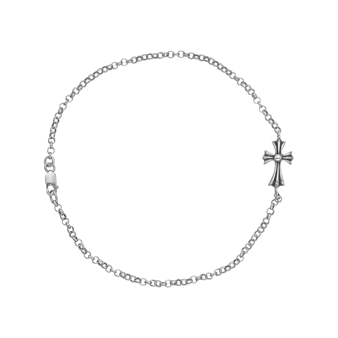 全新未使用 克罗心 Chrome Hearts CHN BABYFAT十字链条手链