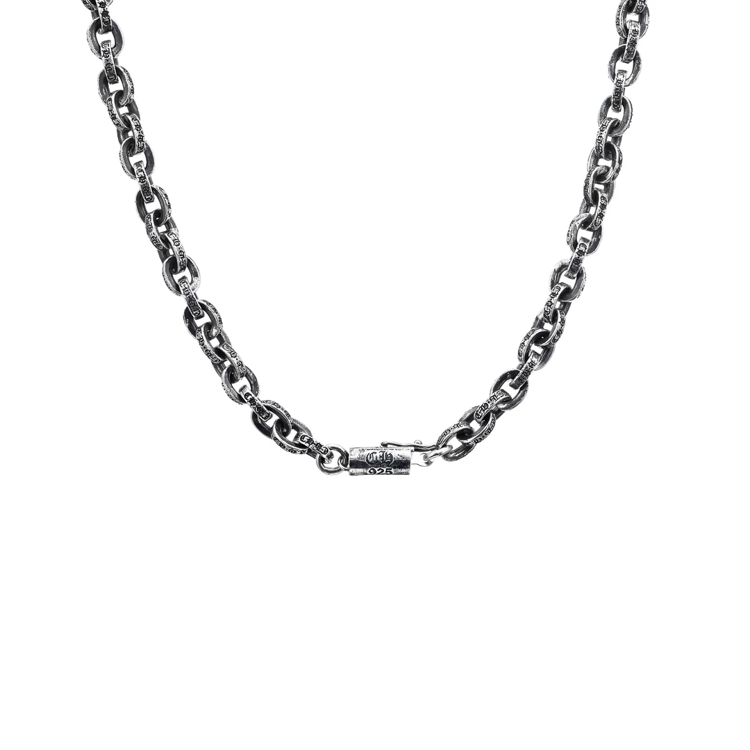 全新未使用 克罗心 Chrome Hearts PAPER CHAIN字母项链