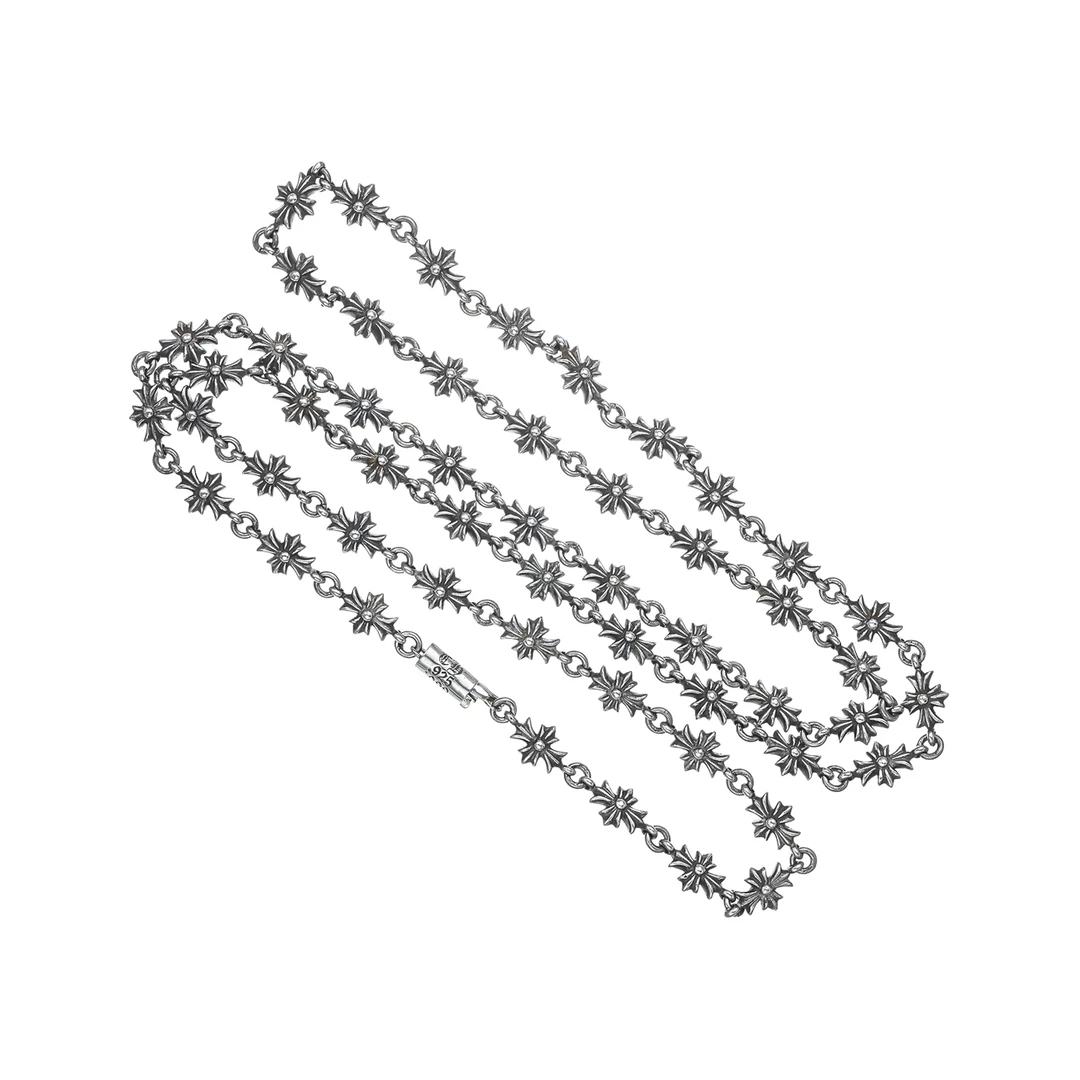 99新 克罗心 Chrome Hearts TINY E满十字项链