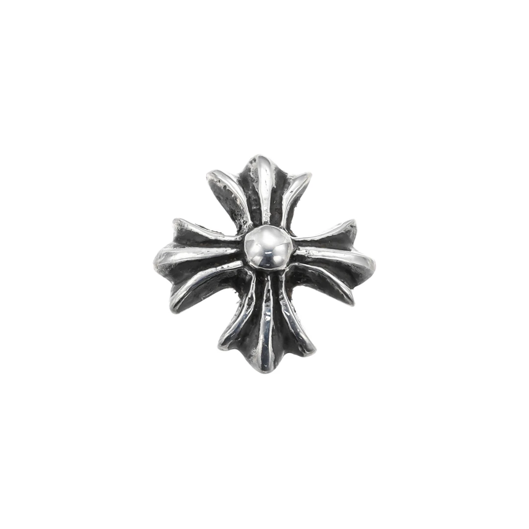 克罗心 Chrome Hearts #2 CH PLS十字花耳钉