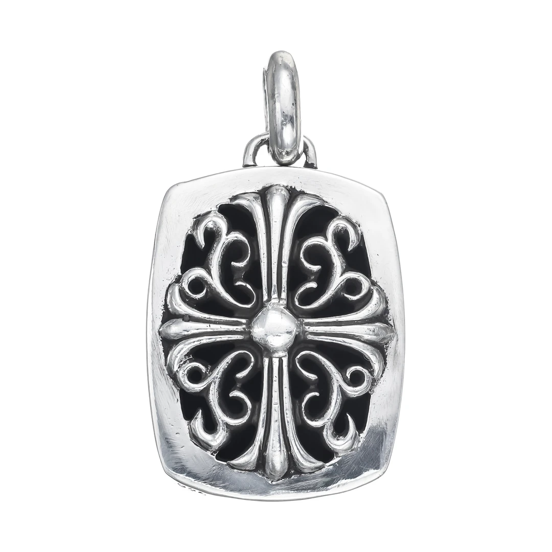 90新 克罗心 Chrome Hearts KEEPER守护者之盾吊坠