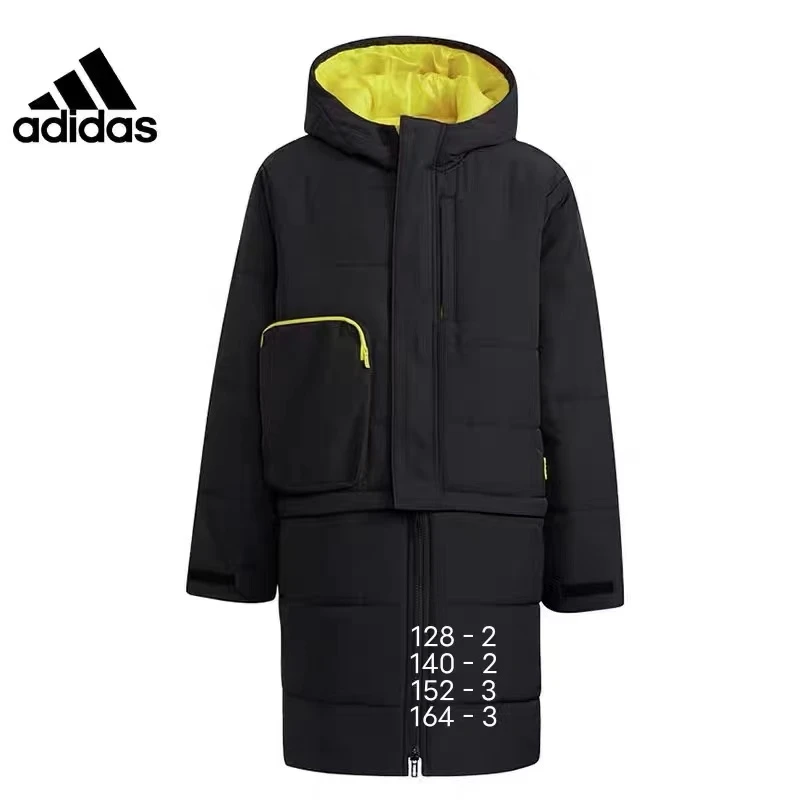阿迪可拆卸分段式冬款棉服