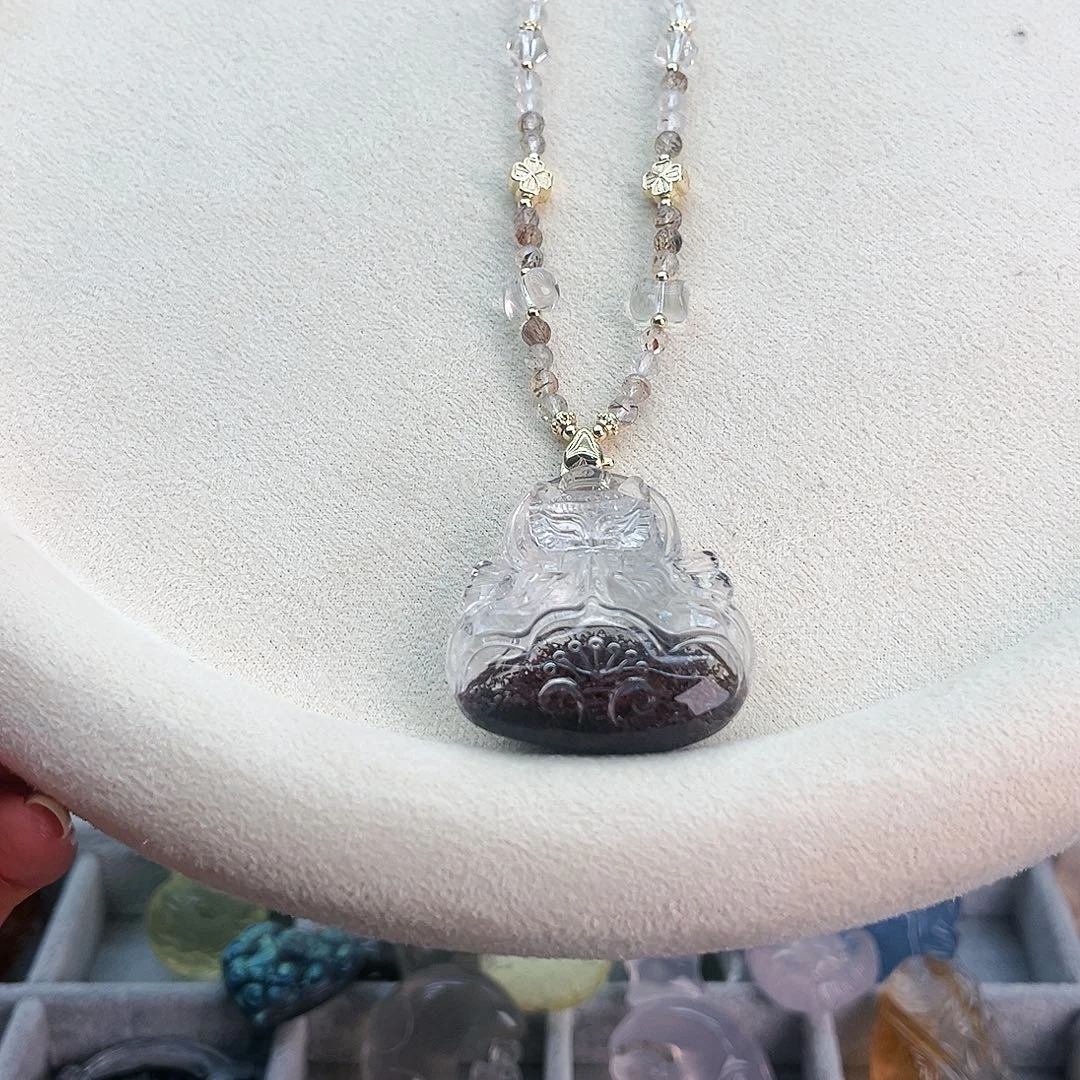 水晶621红幽灵未镶嵌一*娘