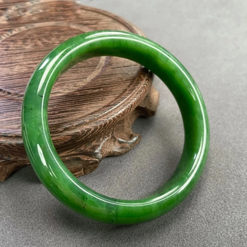 天然和田玉碧玉手镯北极玉 多样性发一件 宽约12MM-A08