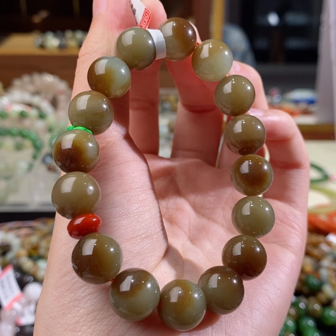 和田玉手链未镶嵌