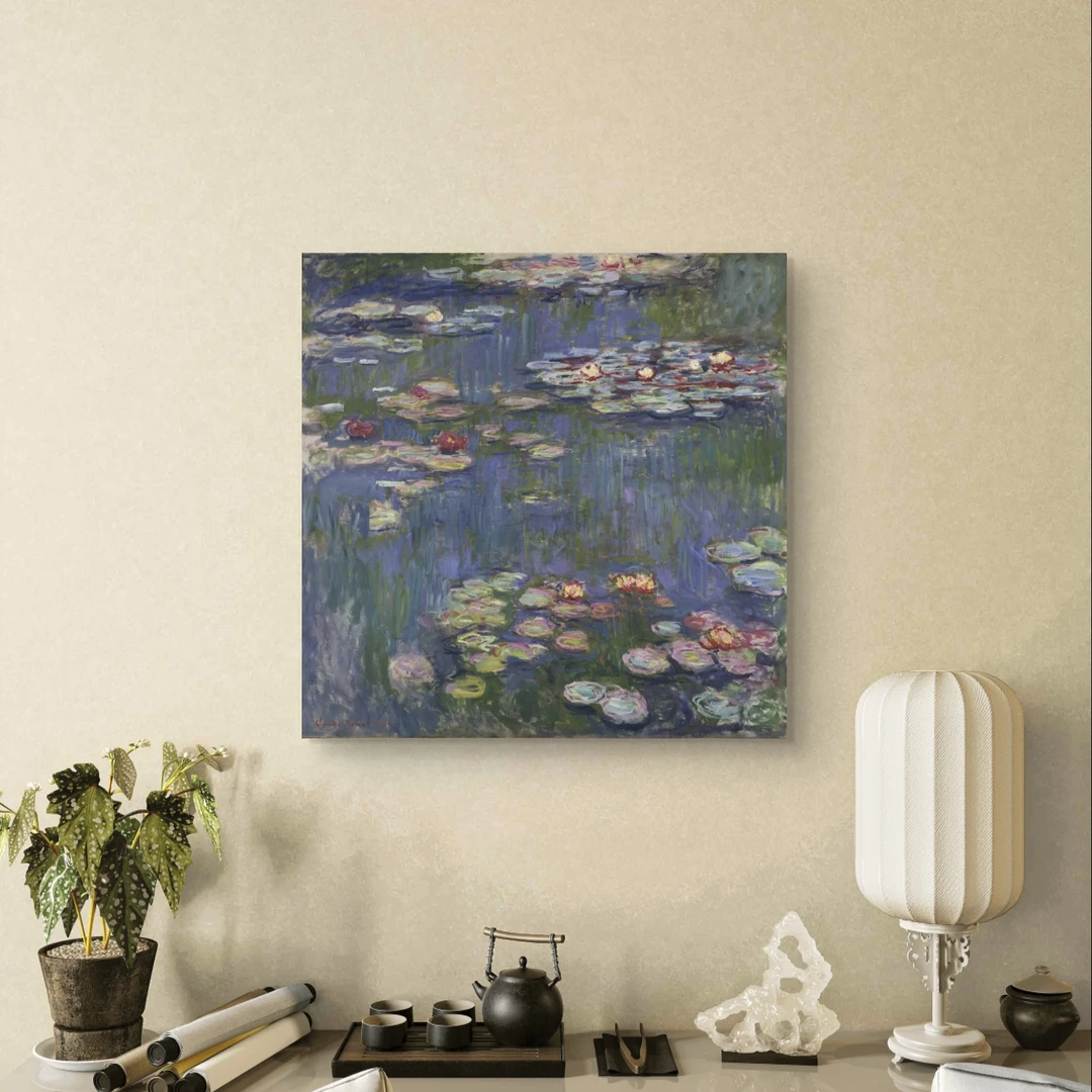 油画小哥手绘玄关装饰画走廊尽头壁画落地画入户门正对墙玄关挂画