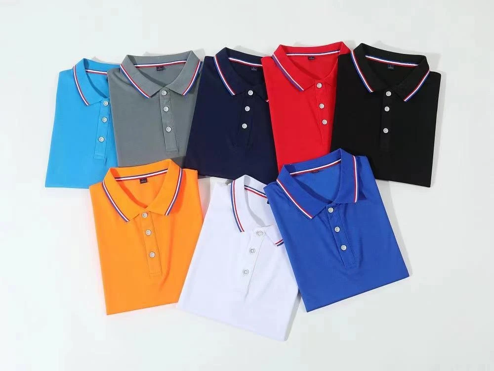 夏季工作服短袖定制活动T恤广告文化POIO衫订做团体工衣印字LOGO