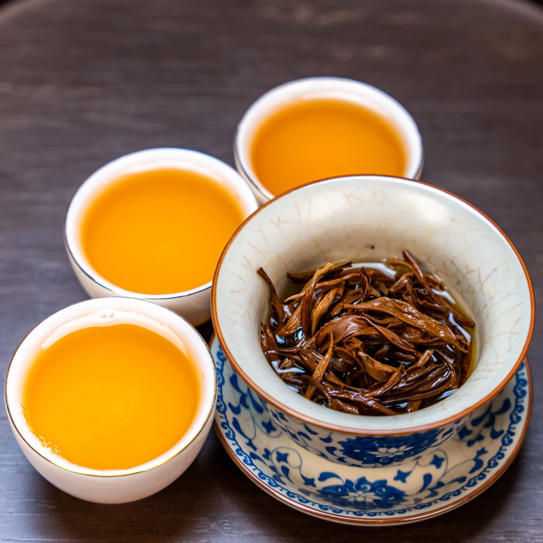 云南高山古树滇红薯香蜜香浓香凤庆滇红茶茶叶