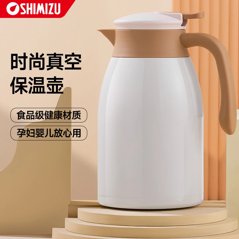 清水304不锈钢保温壶商用保温茶壶保温水壶家用保温瓶餐厅酒店暖