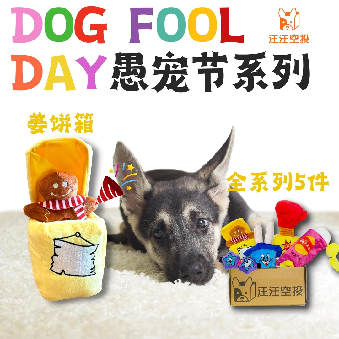 WoofBox汪汪空投宠物玩具狗狗玩具耐咬狗磨牙玩具发声玩具神器