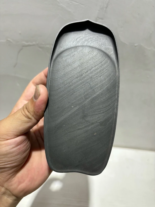 歙砚老坑算子罗纹