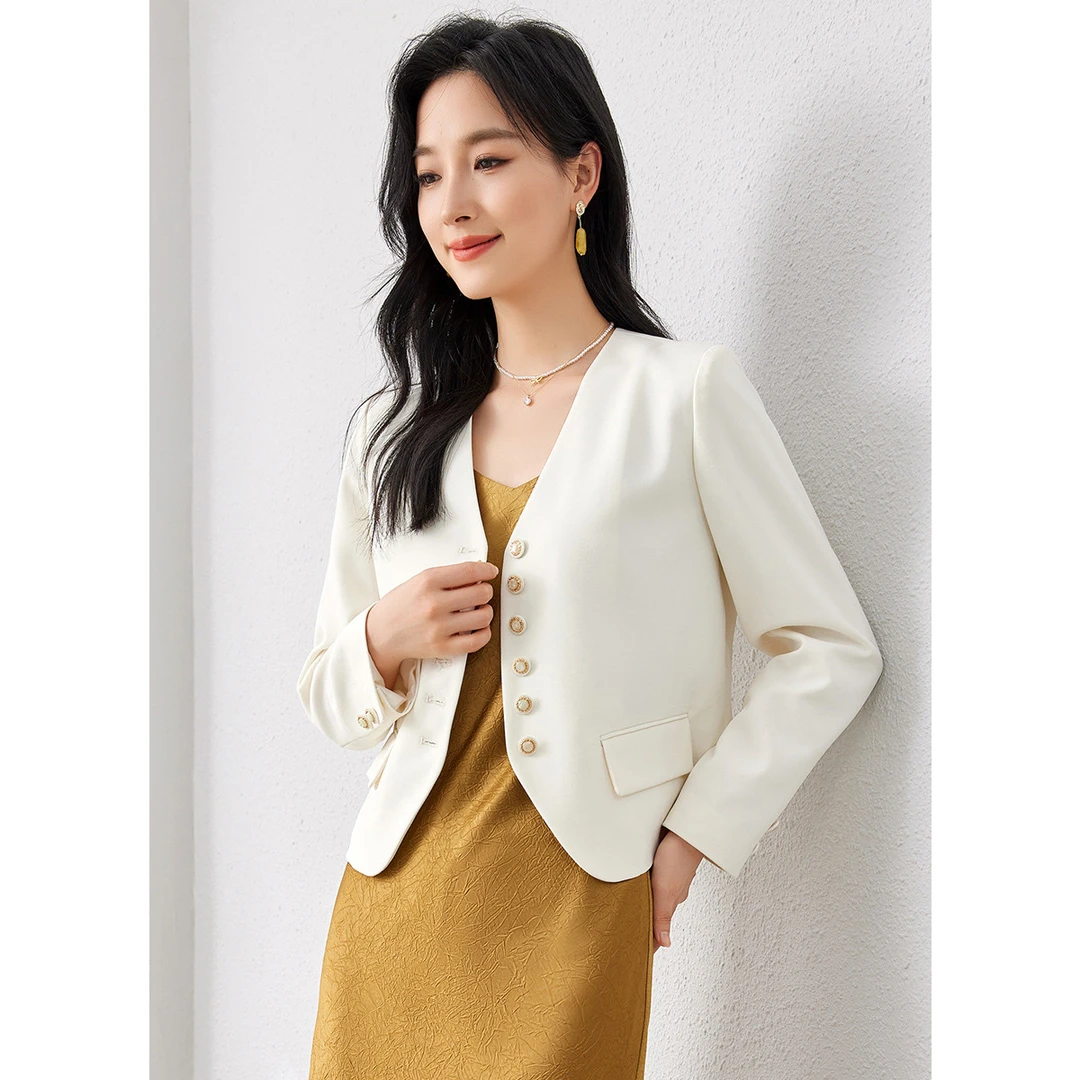 【程总专属】CN356简约感V领西装