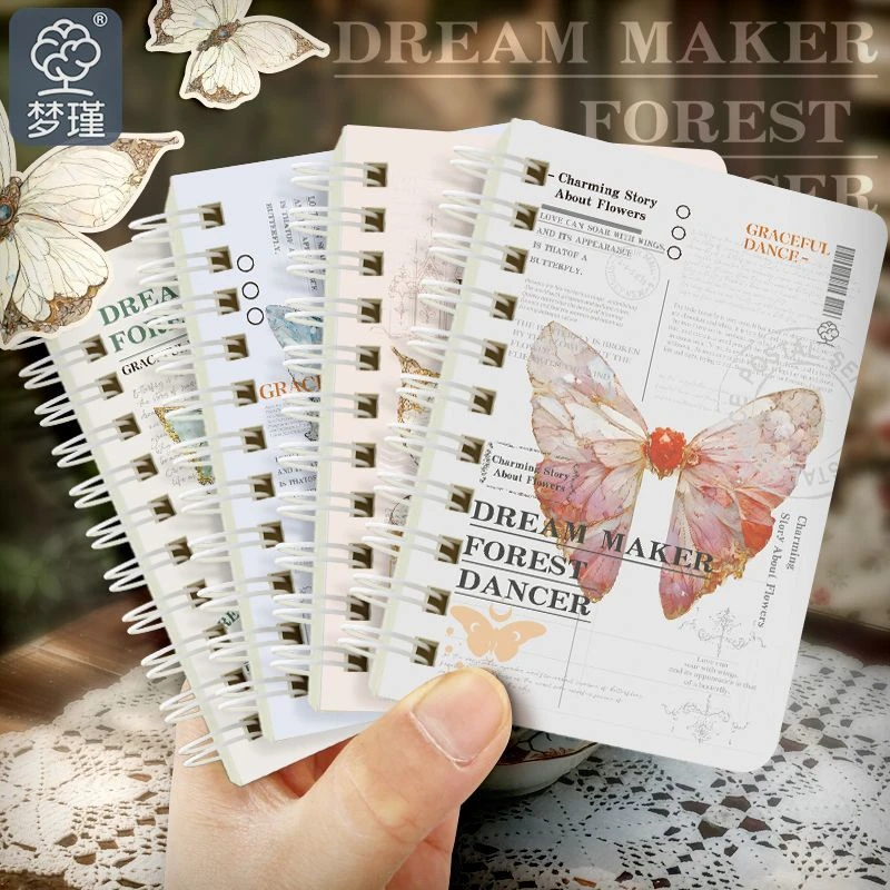 【梦瑾品牌批发】卡通记事本学生礼物口袋批发A7笔记本可爱线圈本