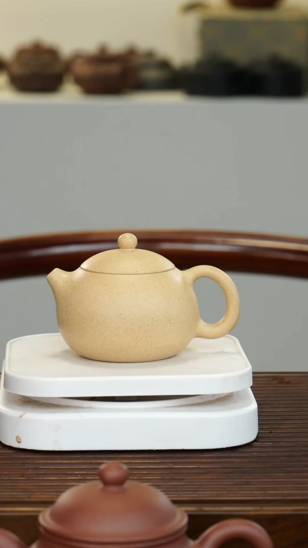 【闪购商品】紫砂茶壶半手精工本绿西施