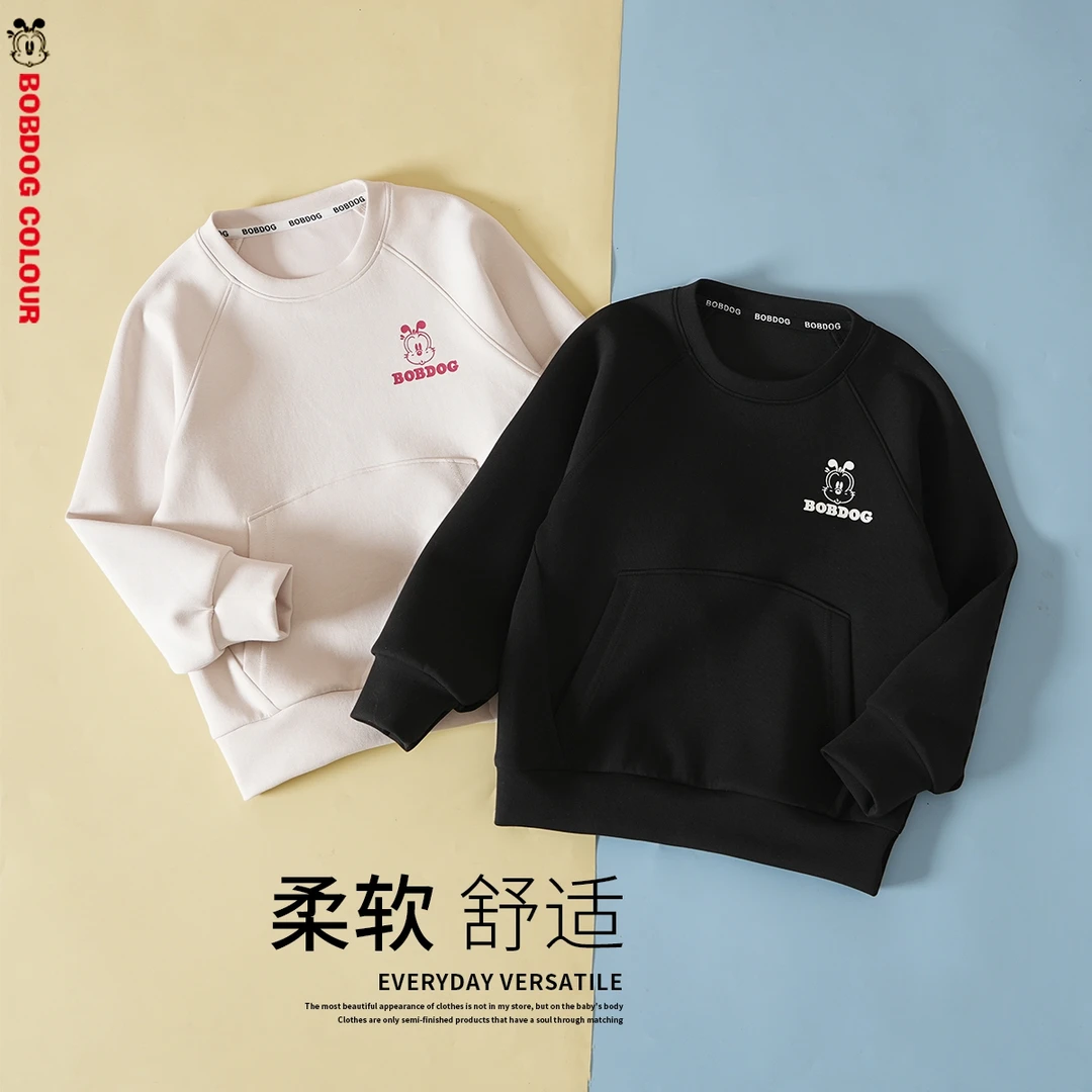 【主播推荐】【顾奈】BYR3ZE-335巴布豆秋季卡通印花休闲卫衣