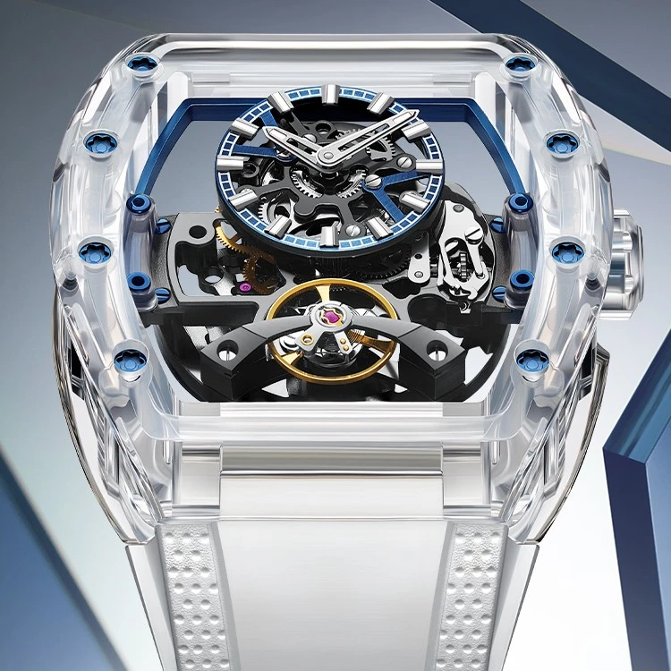 时尚潮流通透轻奢表机械男士手表BG6005【四】