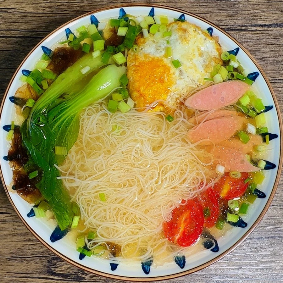 【山东特产】手工空心面500g*1/*2/*3/*5包发酵挂面龙须面面条细