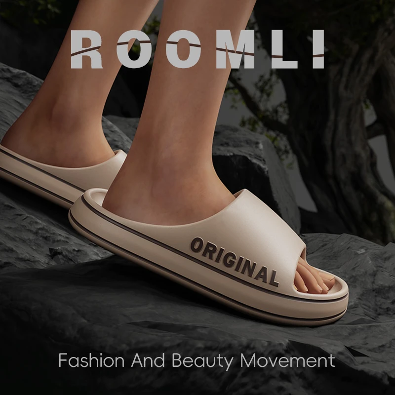 如沐丽情侣踩屎感拖鞋女外穿室内浴室夏天软底居家厚底防滑拖鞋男