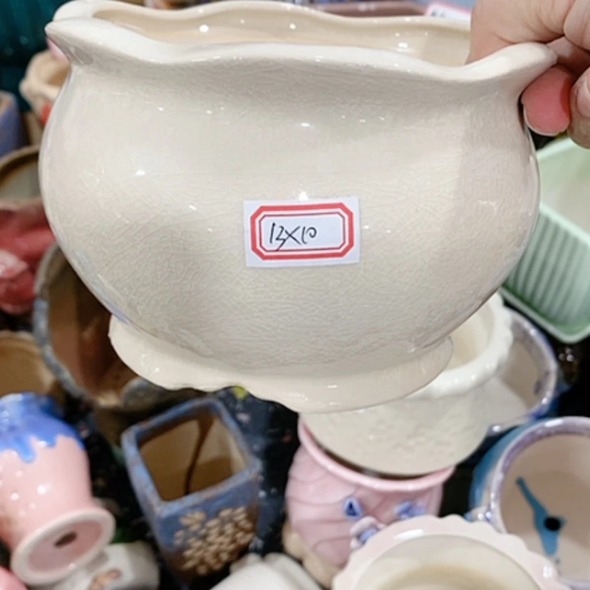 【闪购商品】红陶陶瓷多肉花盆