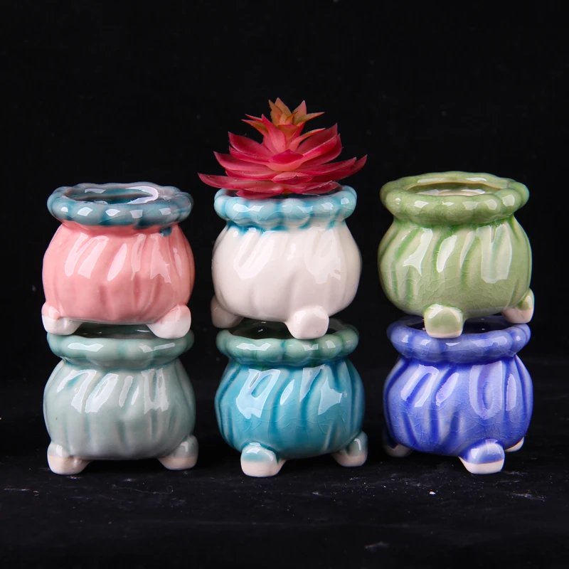 多肉花盆陶瓷办公室内外肉肉植物花盆创意迷你大号新款小花盆家用