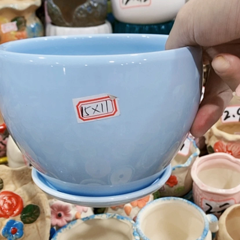 【闪购商品】陶瓷多肉花盆多肉陶瓷花盆