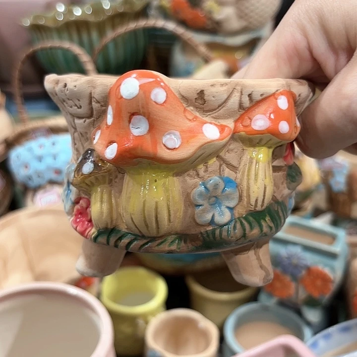 陶瓷20CM以下陶瓷多肉花盆特价