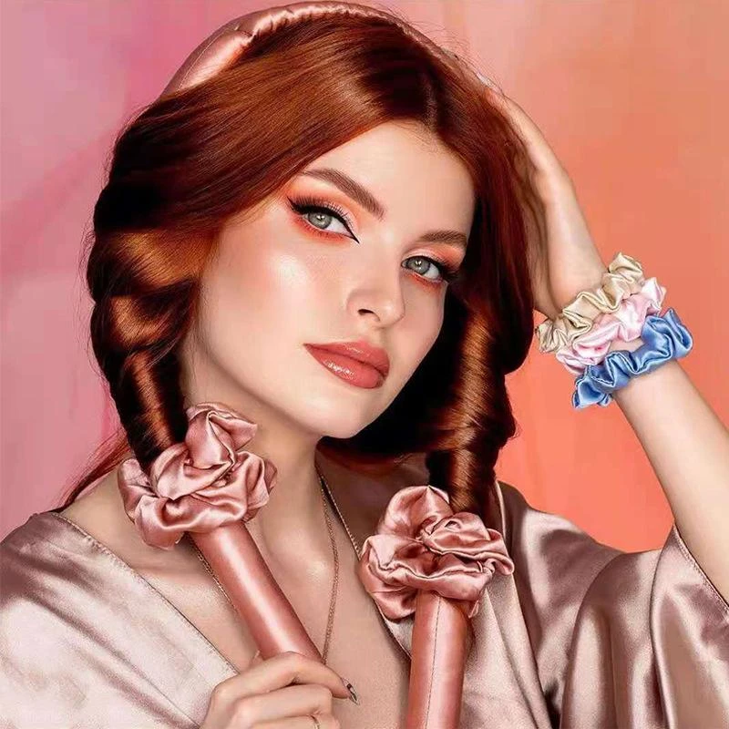 不加热懒人福音睡眠泡沫大波浪海绵卷持久带抓夹发圈