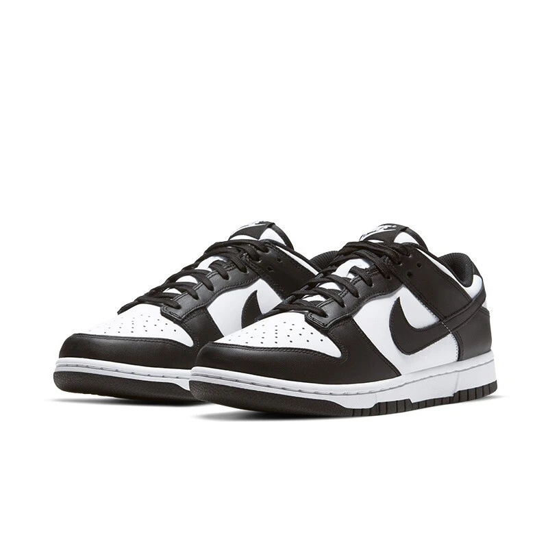 NIKE/耐克女子 dunk Low 低帮黑白熊猫休闲运动板鞋DD1503-101